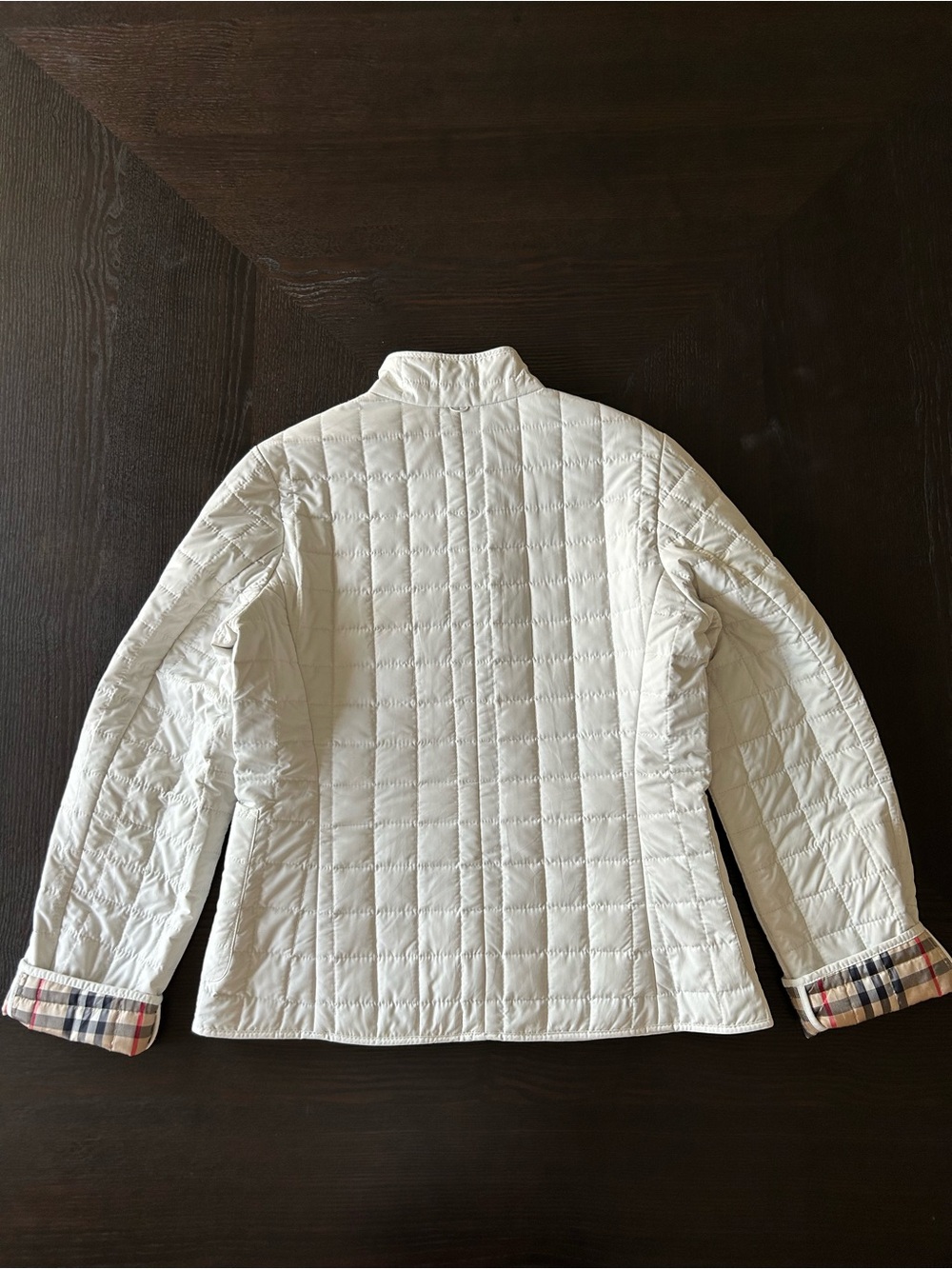 BURBERRY QUILTED NOVA CHECK JACKET SIZE 6 - Picture 6 of 12